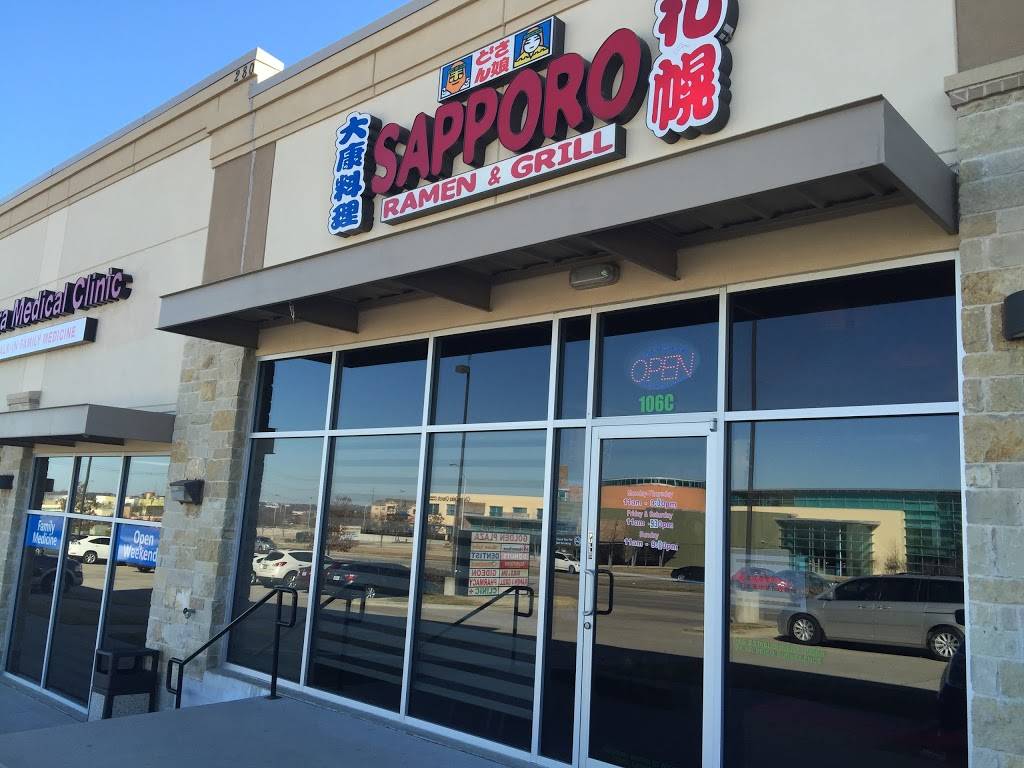 Sapporo Ramen & Grill | restaurant | 280 Legacy Dr #106c, Plano, TX 75023, USA | 9729430603 OR +1 972-943-0603