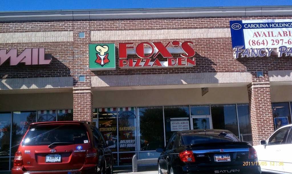 Foxs Pizza Den Greer | restaurant | 421 The Parkway, Greer, SC 29650, USA | 8648019060 OR +1 864-801-9060