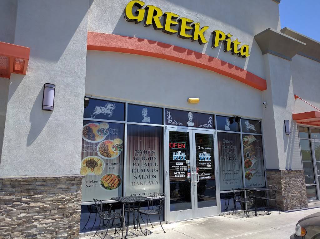 Greek Pita | restaurant | 2737 W Thunderbird Rd #108, Phoenix, AZ 85053, USA | 6025487482 OR +1 602-548-7482
