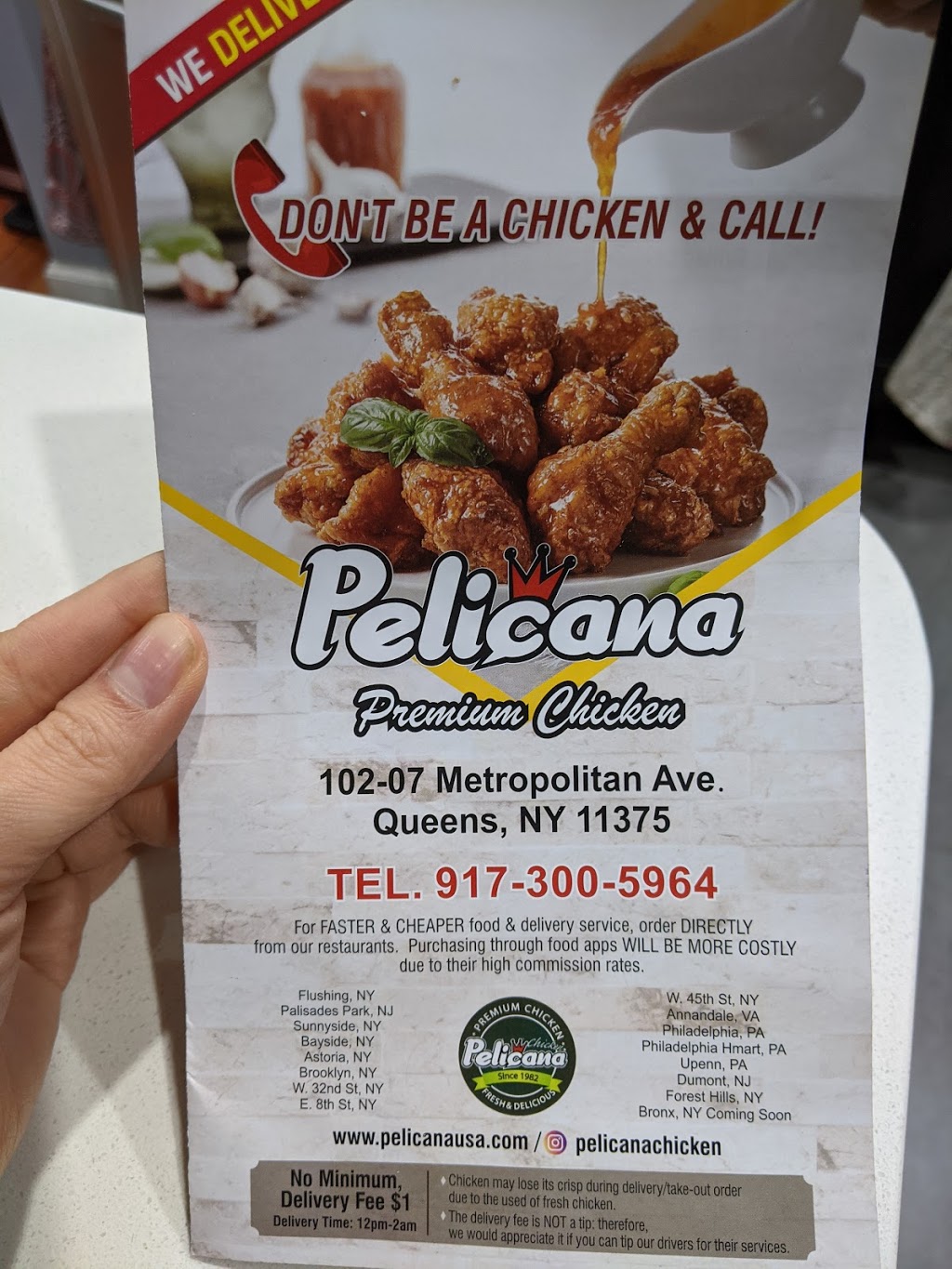 Pelicana Chicken - Forest Hills | restaurant | 102-07 Metropolitan Ave, Queens, NY 11375, USA | 9173005964 OR +1 917-300-5964