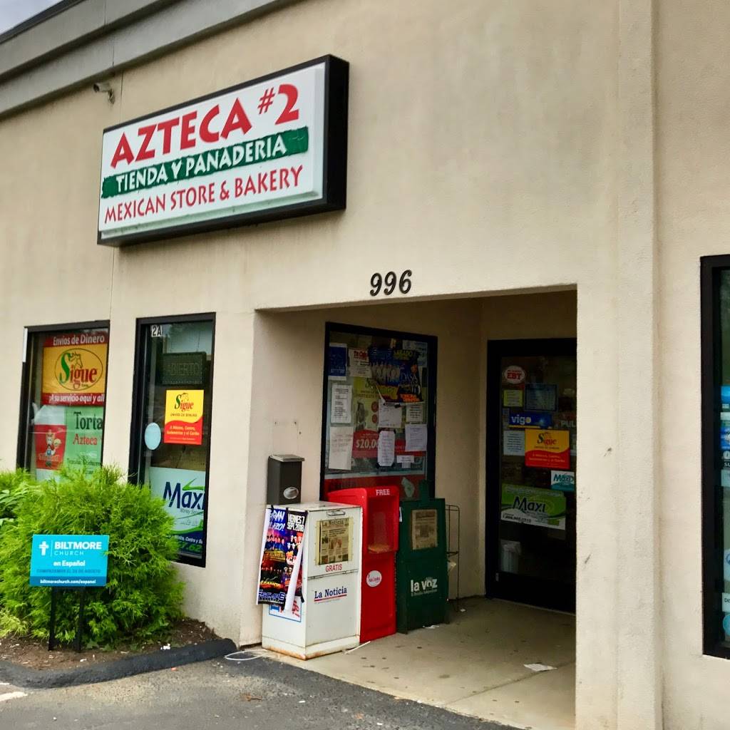 Azteca #2 Tienda y Panaderia | bakery | 996 Patton Ave # B, Asheville, NC 28806, USA | 8282517283 OR +1 828-251-7283