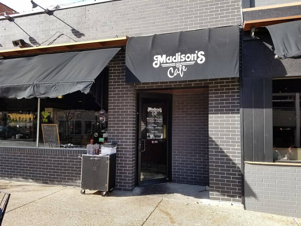 Madisons Cafe | restaurant | 216 Madison St, Jefferson City, MO 65101, USA | 5736342988 OR +1 573-634-2988