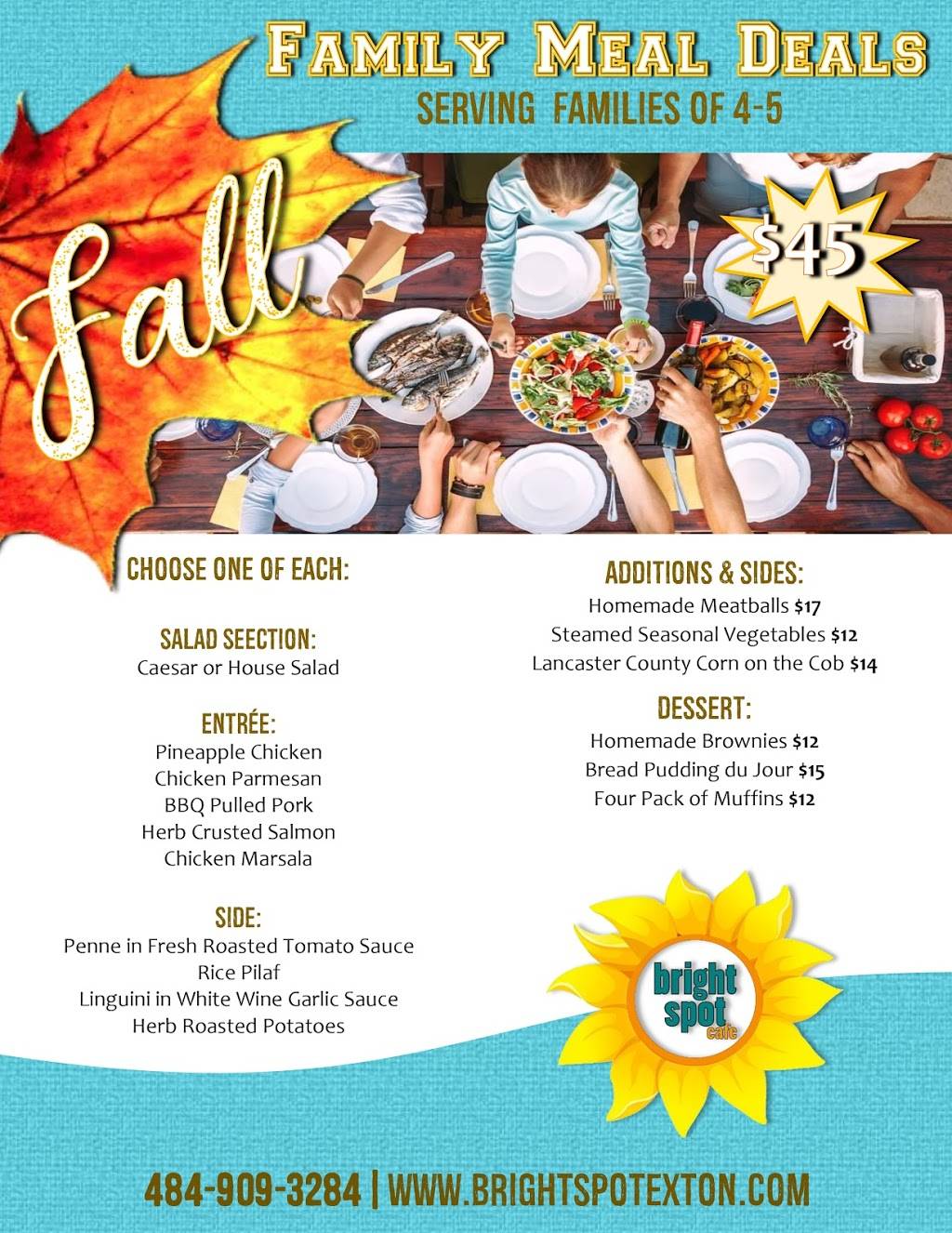 Bright Spot Cafe & Market | restaurant | 3807 West Chester Pike, Newtown Square, PA 19073, USA | 6103551918 OR +1 610-355-1918