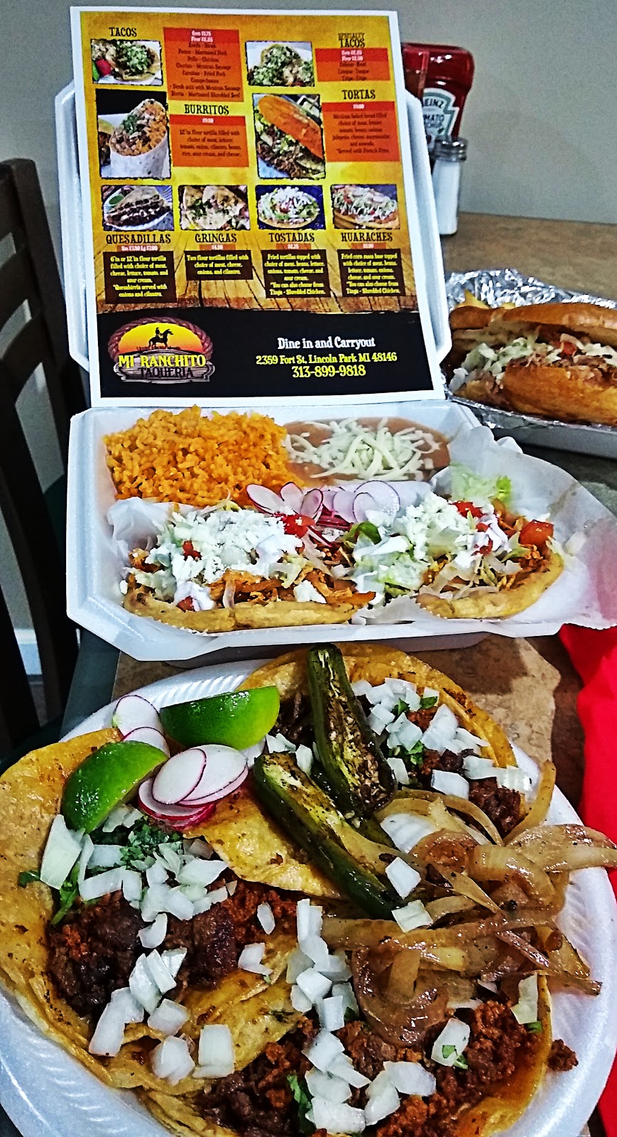 Mi Ranchito | restaurant | 2359 Fort St, Lincoln Park, MI 48146, USA | 3138999818 OR +1 313-899-9818