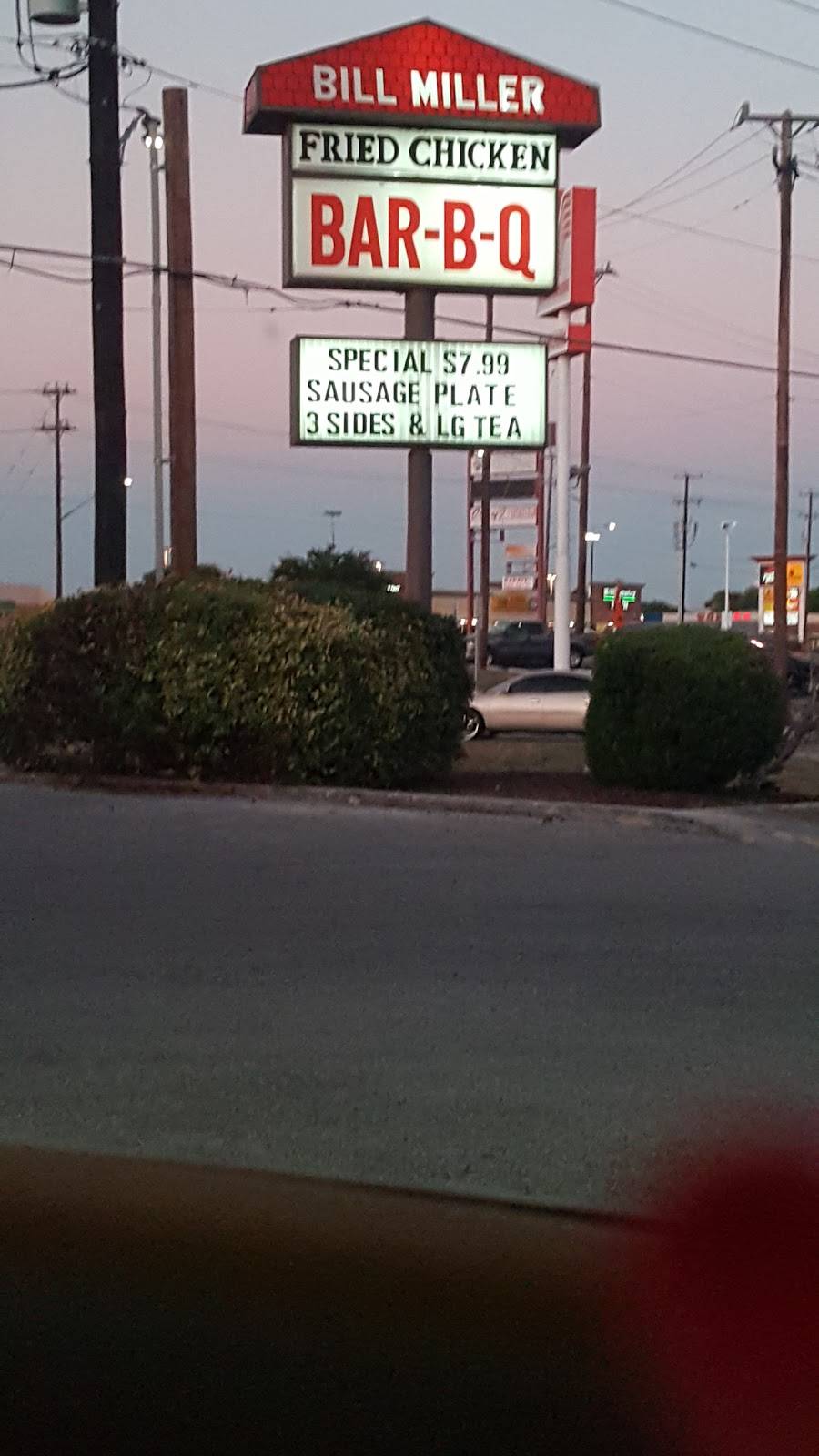 Bill Miller Bar-B-Q | restaurant | 8802 Grissom Rd, San Antonio, TX 78251, USA | 2105207868 OR +1 210-520-7868