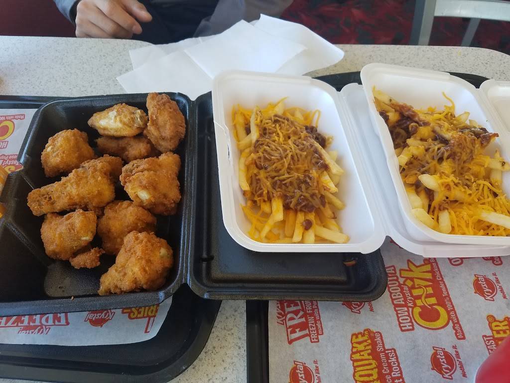 Krystal | meal takeaway | 2863 Pio Nono Ave, Macon, GA 31206, USA | 4787817230 OR +1 478-781-7230