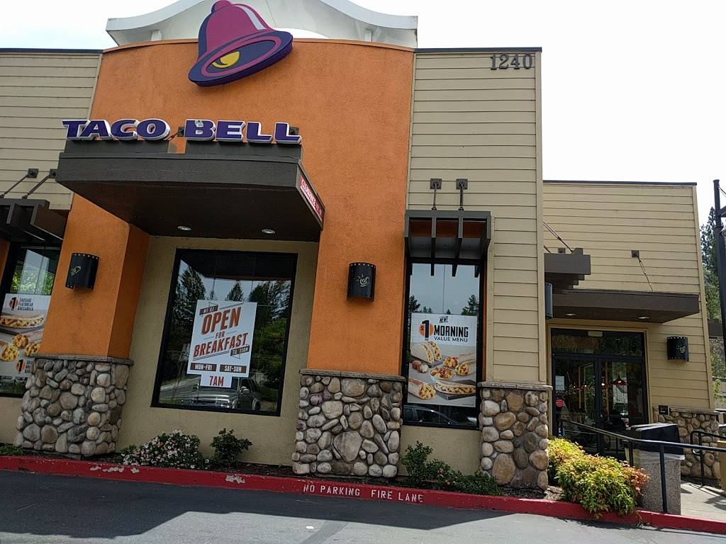 Taco Bell | meal takeaway | 1240 Broadway, Placerville, CA 95667, USA | 5303039101 OR +1 530-303-9101
