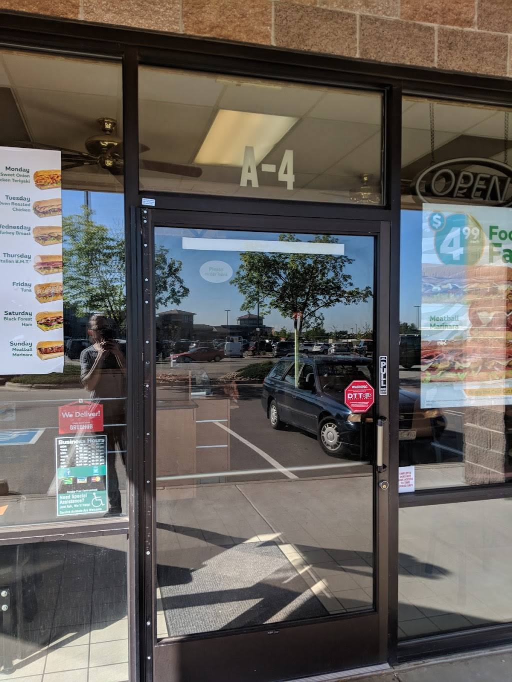 Subway | restaurant | 2229 Wildcat Reserve Pkwy suite a-4, Highlands Ranch, CO 80129, USA | 3033872184 OR +1 303-387-2184