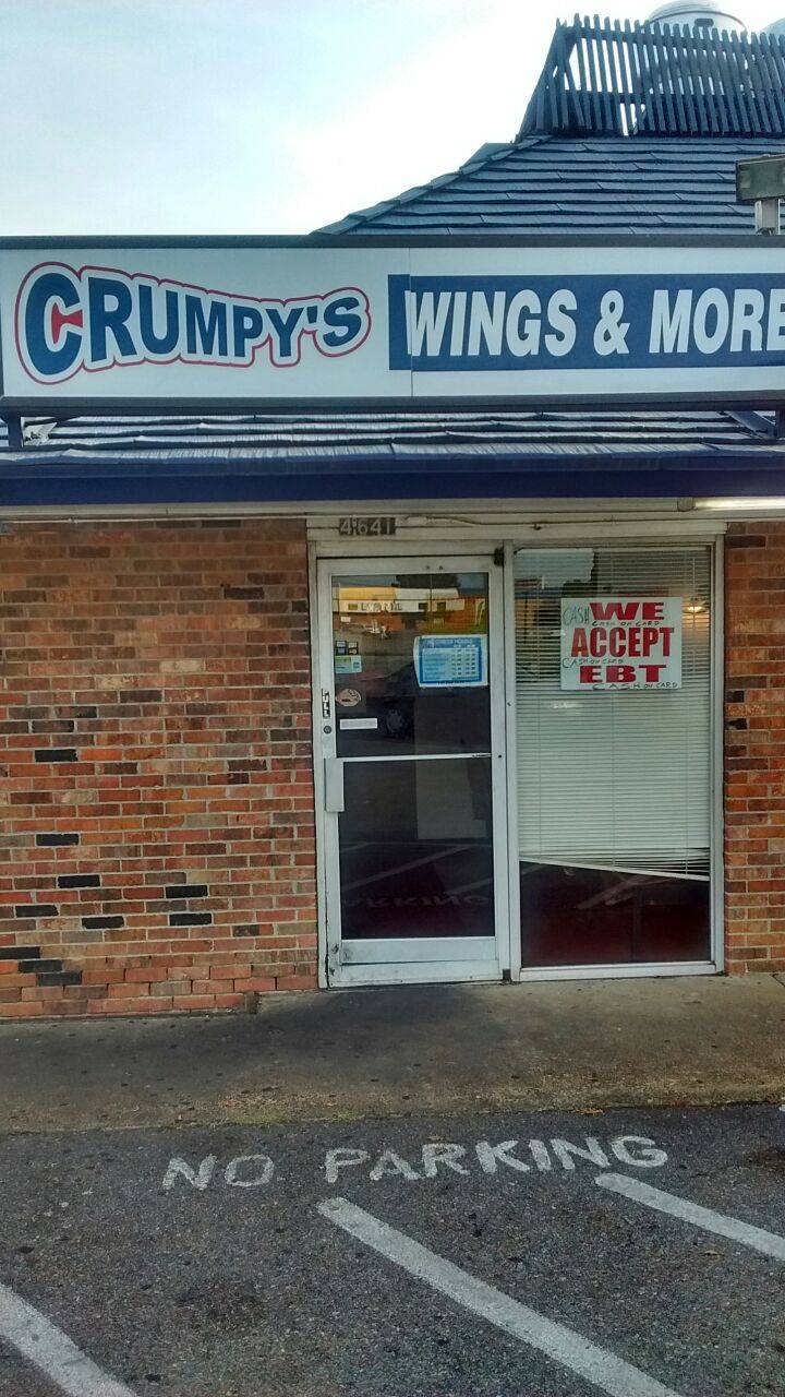 Crumpys Wings & More | meal takeaway | 4641 Mill Branch Rd, Memphis, TN 38116, USA | 9013963400 OR +1 901-396-3400