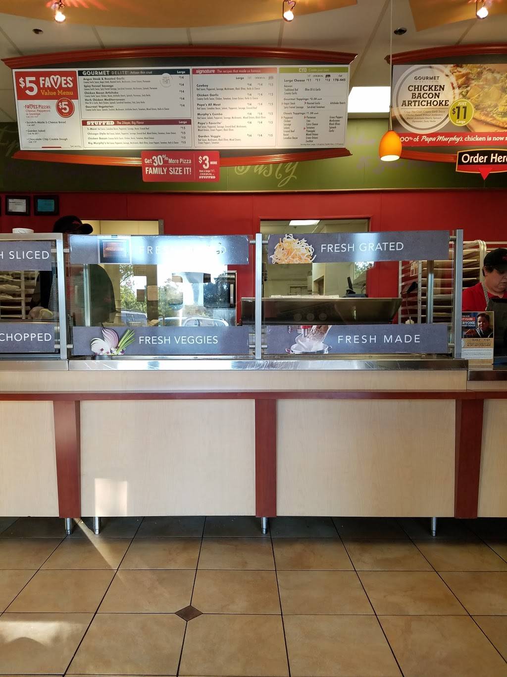 Papa Murphys Take N Bake Pizza | meal takeaway | 5433 Clayton Rd suite h, Clayton, CA 94517, USA | 9256725335 OR +1 925-672-5335