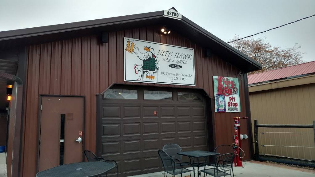 Nite Hawk Bar & Grill | restaurant | 105 Greene St, Slater, IA 50244, USA | 5152283500 OR +1 515-228-3500
