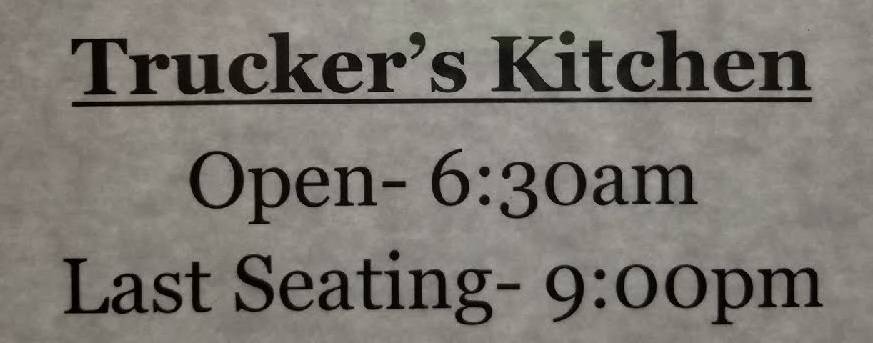 Truckers Kitchen | restaurant | 52 Scogin Ln, Carriere, MS 39426, USA | 6017983234 OR +1 601-798-3234