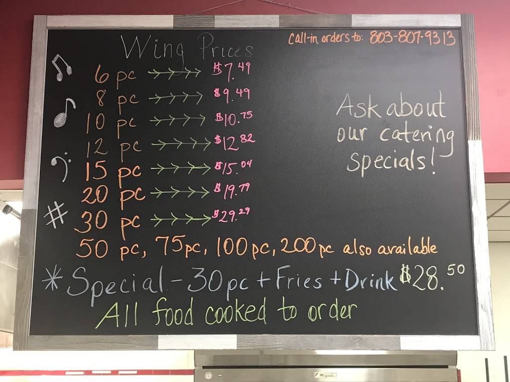 Noisy Wings | restaurant | 4000 Trotter Rd, Columbia, SC 29209, USA | 8038079313 OR +1 803-807-9313