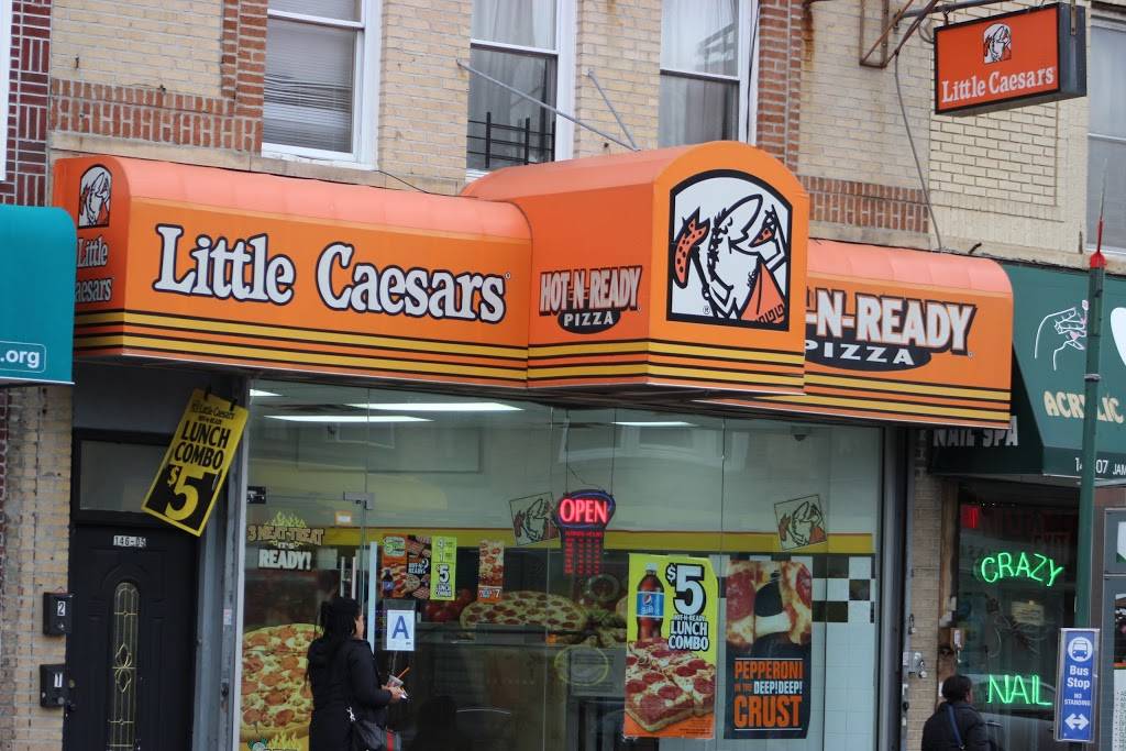 Little Caesars Pizza | meal takeaway | 146-05 Jamaica Ave, Jamaica, NY 11435, USA | 7182973450 OR +1 718-297-3450