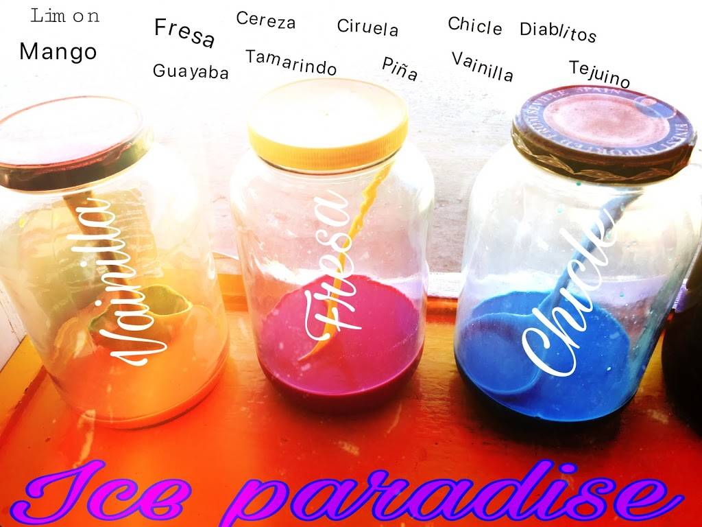 Raspados Y Diablitos ICE PARADISE Plan Libertador Playas De Rosa | restaurant | 22710 Colonia, frente al parque, Plan Libertador, 22710 Rosarito, B.C., Mexico | 016611022445 OR +52 661 102 2445