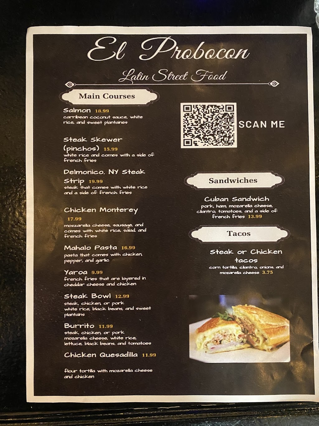 El probocon LLC | restaurant | 6110 Memphis Ave, Cleveland, OH 44144, USA | 2166617805 OR +1 216-661-7805