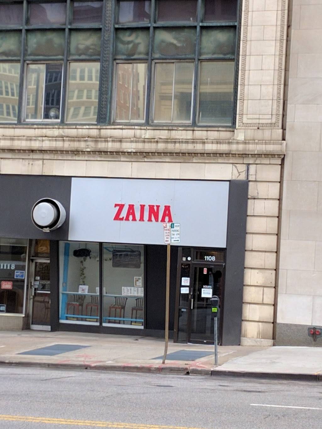 Zaina Mediterranean Cuisine & Catering | restaurant | 1108 Grand Blvd, Kansas City, MO 64106, USA | 8168421800 OR +1 816-842-1800