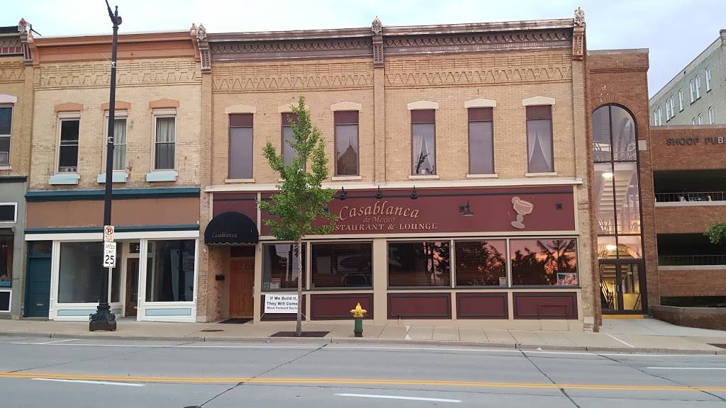 Casablanca | restaurant | 320 Main St, Racine, WI 53403, USA | 2626322272 OR +1 262-632-2272