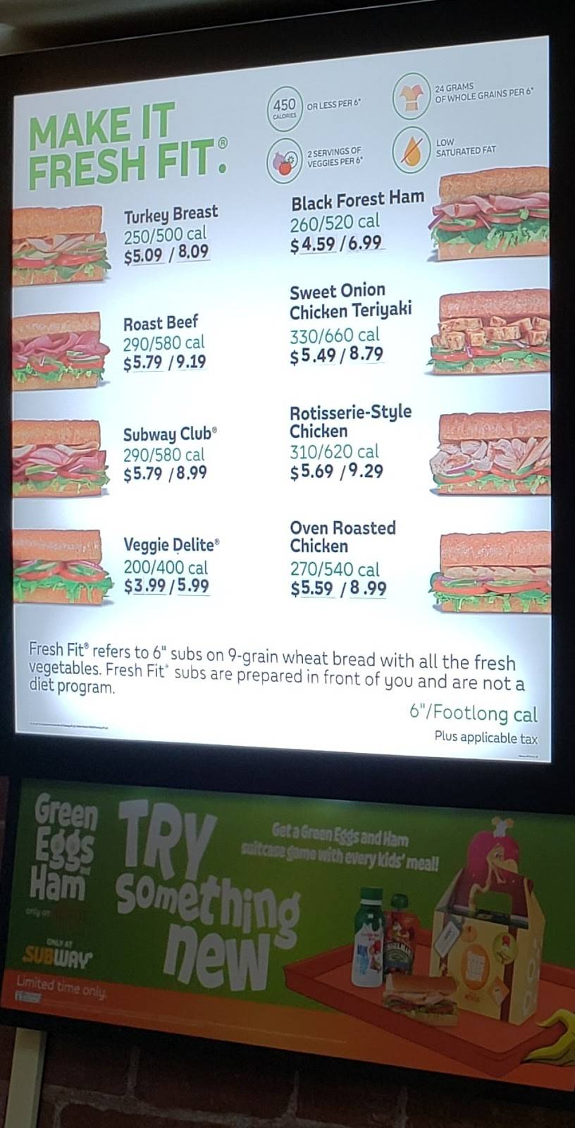 Subway | meal takeaway | 119 W Main St Suite 130, Oklahoma City, OK 73102, USA | 4052326663 OR +1 405-232-6663