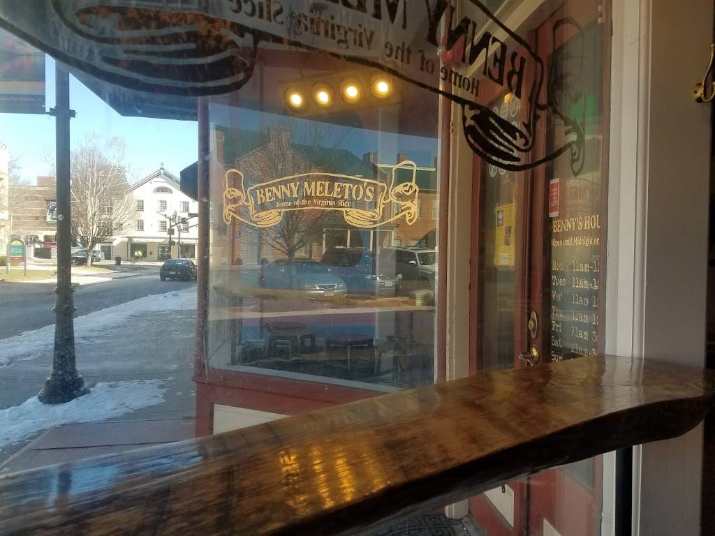 Benny Meletos | restaurant | 19 E Boscawen St, Winchester, VA 22601, USA | 5403237036 OR +1 540-323-7036