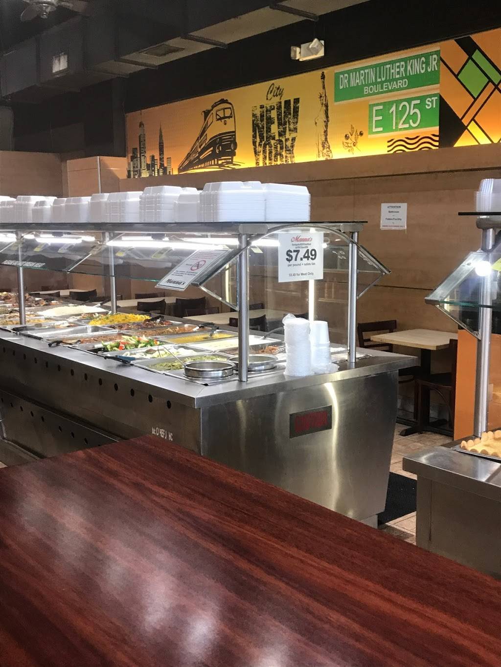 Mannas | restaurant | 54 E 125th St, New York, NY 10035, USA | 2123604975 OR +1 212-360-4975