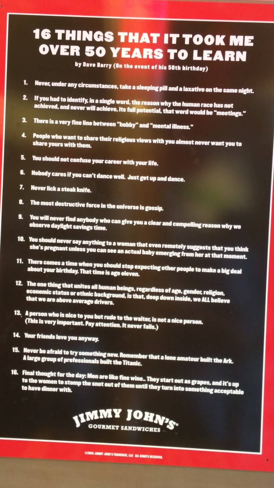 Jimmy Johns | meal delivery | 5021 Verdugo Way Ste. 107, Camarillo, CA 93012, USA | 8054844780 OR +1 805-484-4780