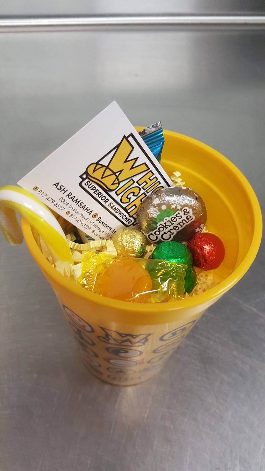 Which Wich Superior Sandwiches | restaurant | 8004 Denton Hwy #150, Watauga, TX 76148, USA | 8174798527 OR +1 817-479-8527