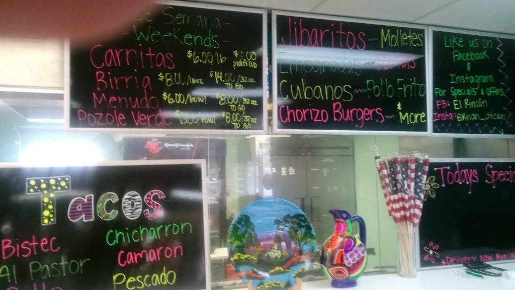 El Rincon | restaurant | 6424 S Pulaski Rd, Chicago, IL 60629, USA | 7737354745 OR +1 773-735-4745