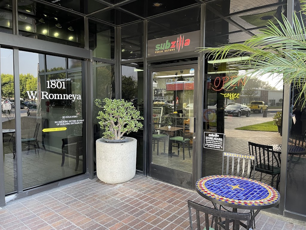 Subzilla - Fresh Eatery | restaurant | 1801 W Romneya Dr #101, Anaheim, CA 92801, USA | 7142154430 OR +1 714-215-4430
