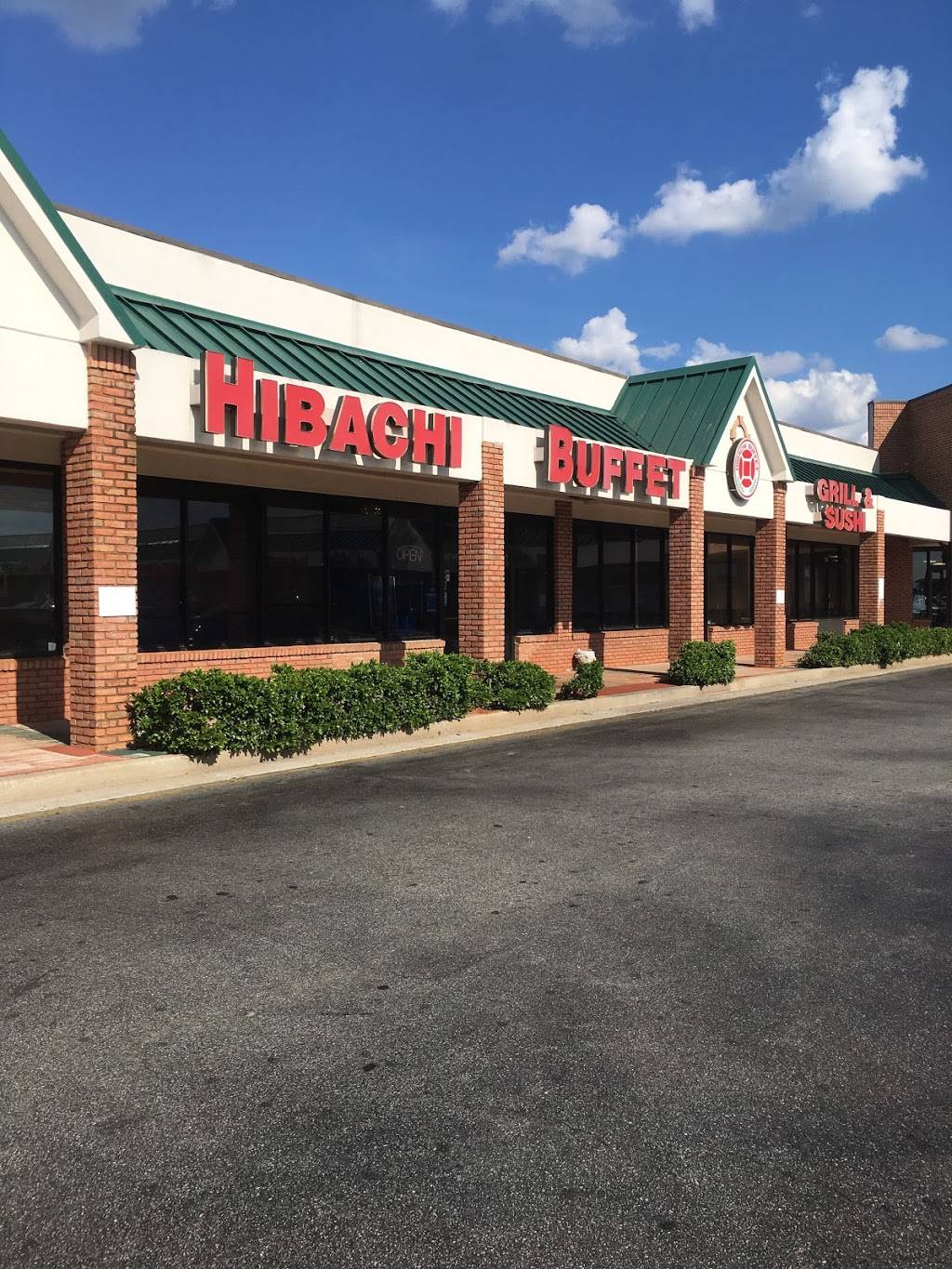 Hibachi Buffet Grill and Sushi | restaurant | 4025 Watson Blvd #160, Warner Robins, GA 31093, USA | 4789535077 OR +1 478-953-5077