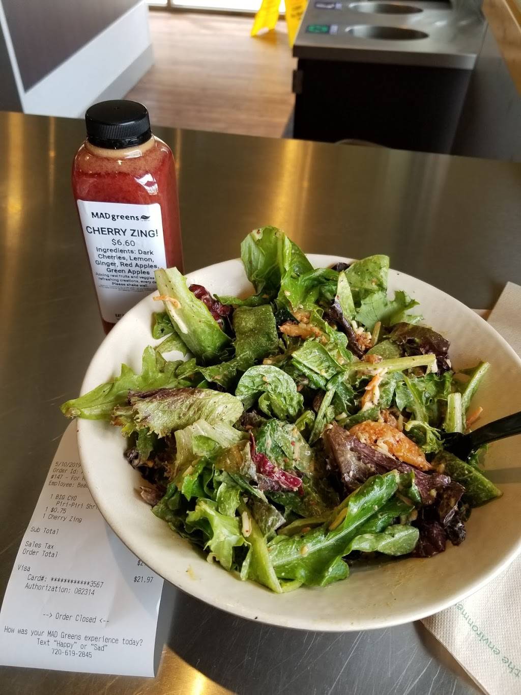 MAD Greens - Southlands | restaurant | 23973 E Prospect Ave ste d, Aurora, CO 80016, USA | 7202133665 OR +1 720-213-3665