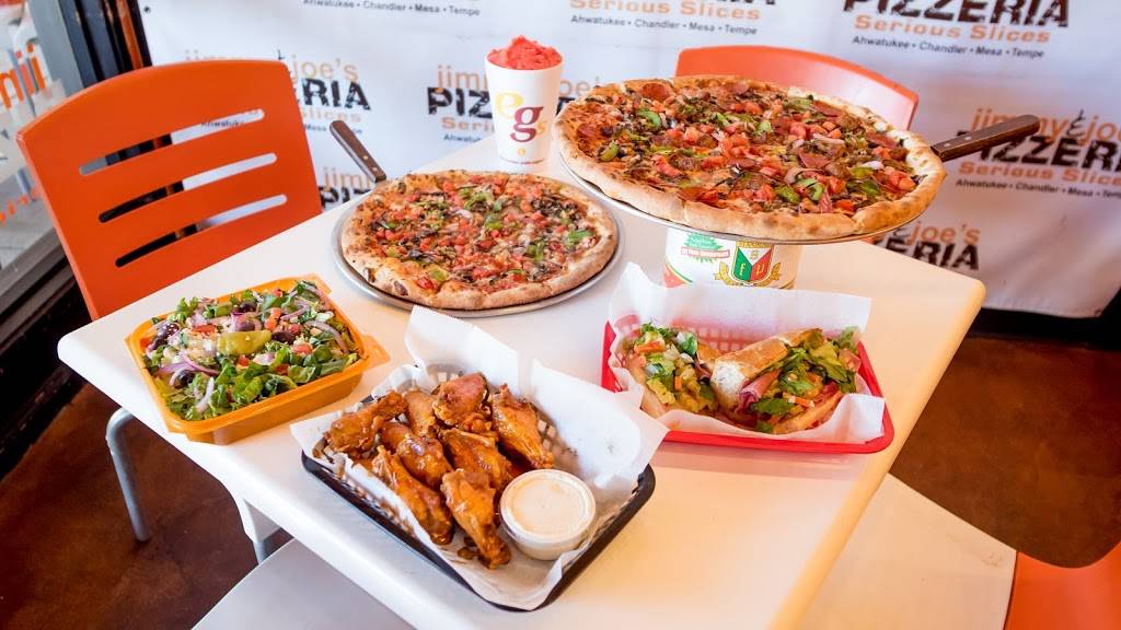 Jimmy and Joes Pizzeria | meal delivery | 1960 W Baseline Rd Suite 104, Mesa, AZ 85202, USA | 4803984848 OR +1 480-398-4848