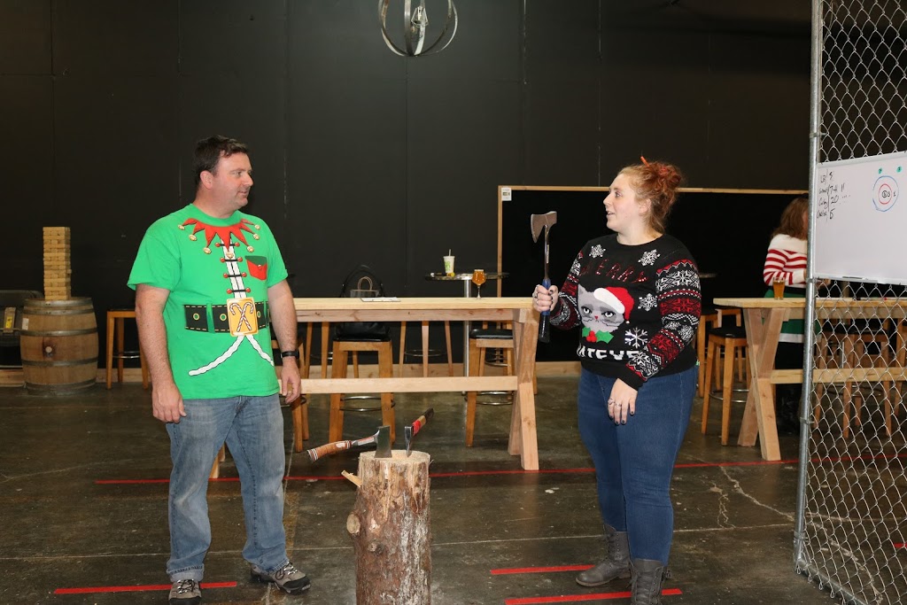 Ironmonger Taproom + Axe Throwing | restaurant | 2129 NW Pkwy SE #109, Marietta, GA 30067, USA | 4702318894 OR +1 470-231-8894