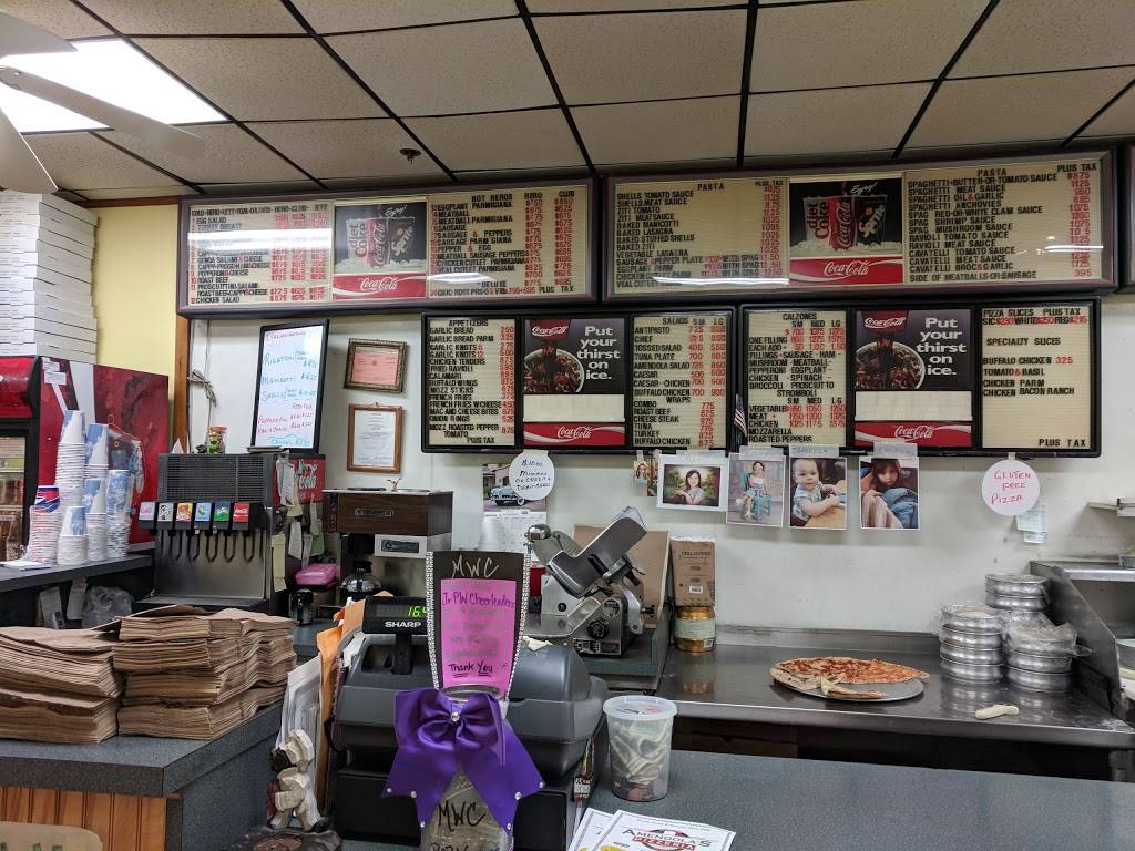 Amendolas Pizzeria & Restaurant | restaurant | 28 Lake St, Monroe, NY 10950, USA | 8457824432 OR +1 845-782-4432