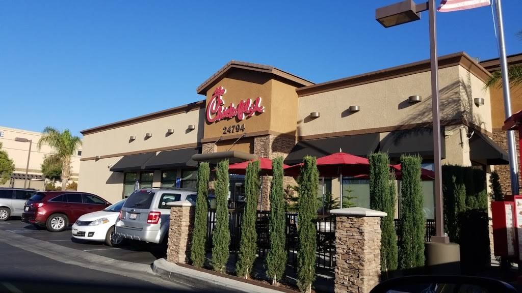 Chick-fil-A | restaurant | 24794 Madison Ave, Murrieta, CA 92562, USA | 9516775173 OR +1 951-677-5173