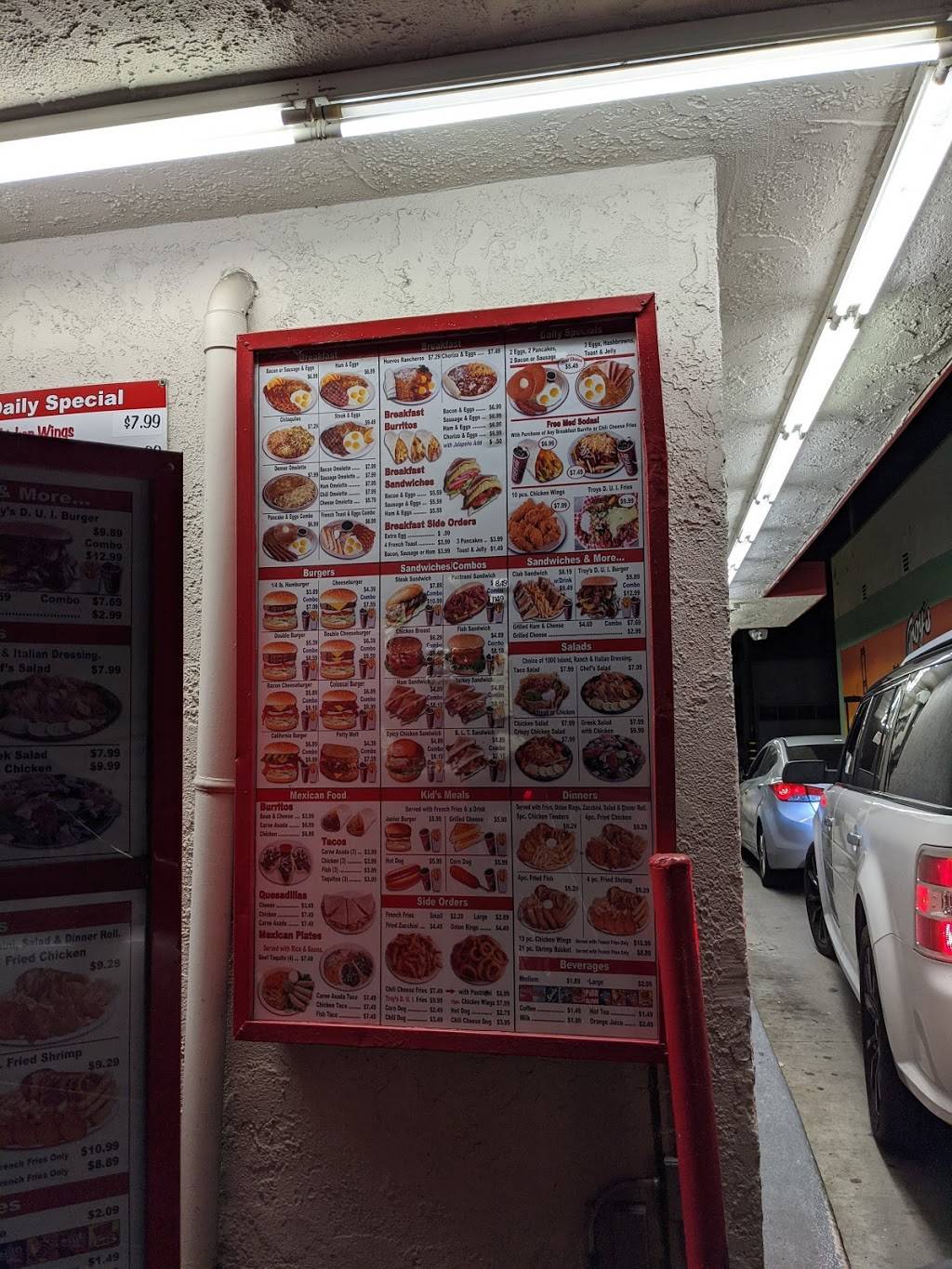 Troys burgers | restaurant | 2017 S Pacific Ave, San Pedro, CA 90731, USA | 3108322651 OR +1 310-832-2651