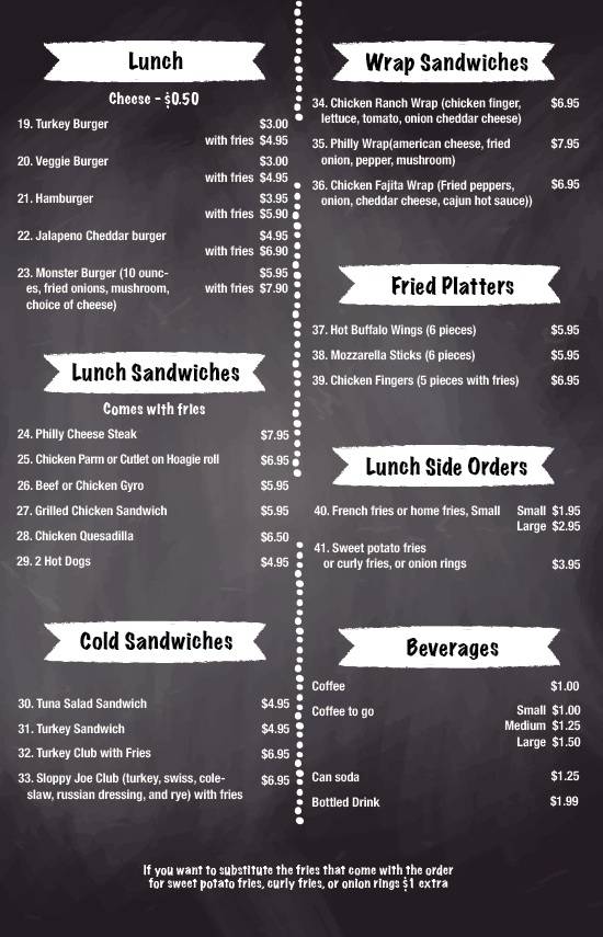 Ashs luncheonette | restaurant | 2186 Elizabeth Ave, Rahway, NJ 07065, USA | 7328821144 OR +1 732-882-1144