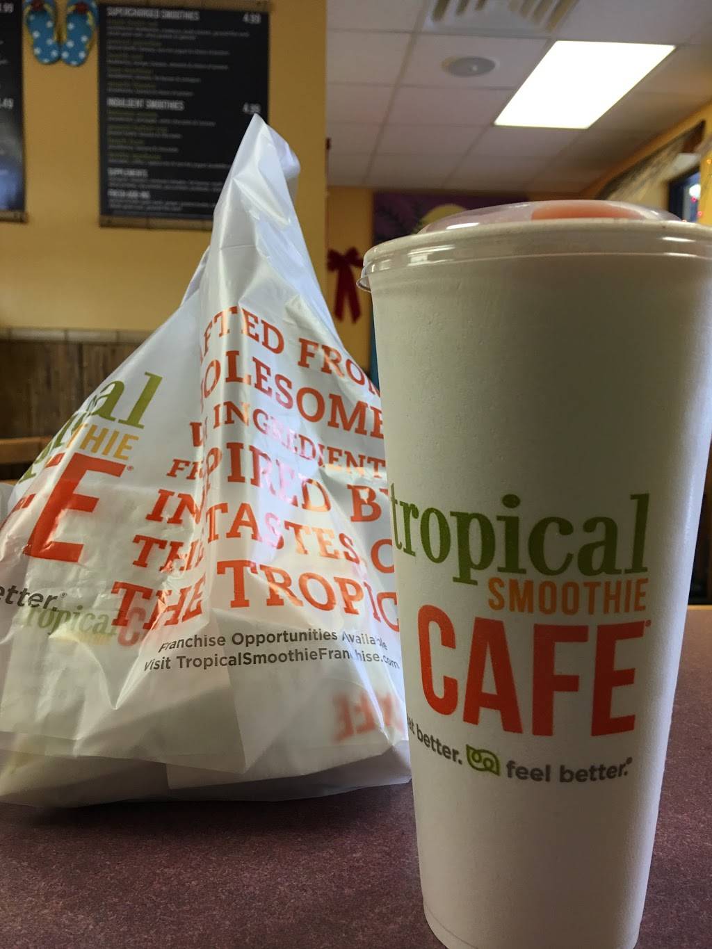 Tropical Smoothie Cafe | restaurant | 225 Florida Ave S, Lakeland, FL 33801, USA | 8636869474 OR +1 863-686-9474