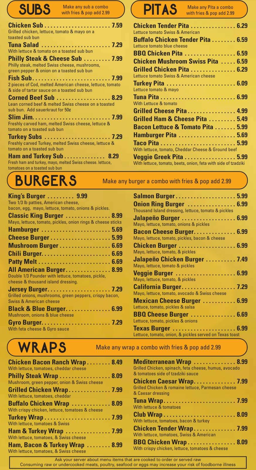 Koney King & Grille | restaurant | 501 S Wayne Rd, Westland, MI 48186, USA | 7348956454 OR +1 734-895-6454