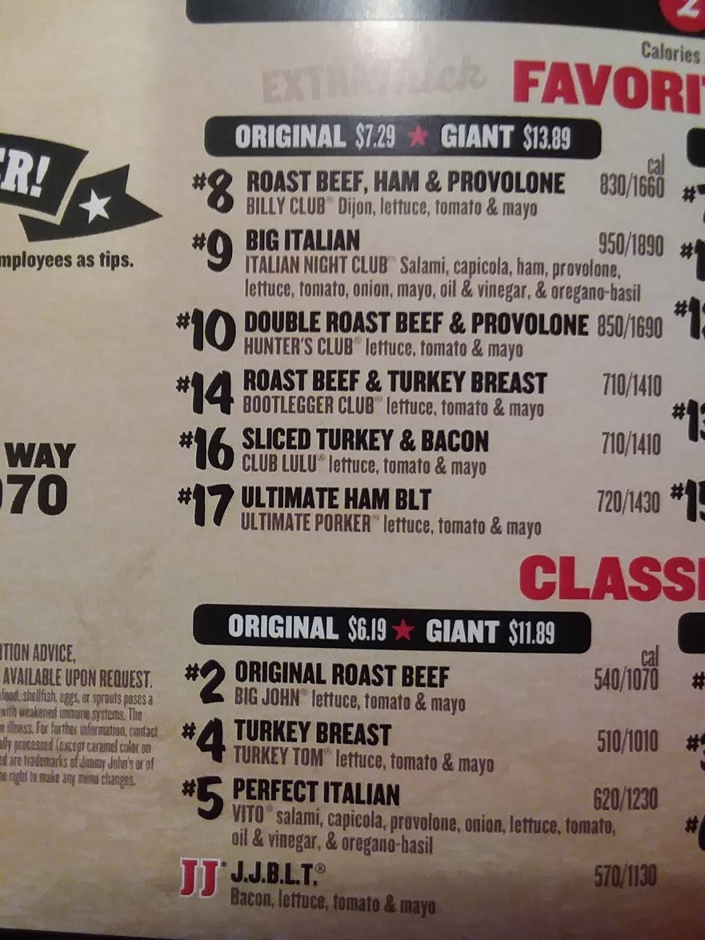 Jimmy Johns | meal delivery | 324 Dillon Ridge Rd, Dillon, CO 80435, USA | 9704689970 OR +1 970-468-9970