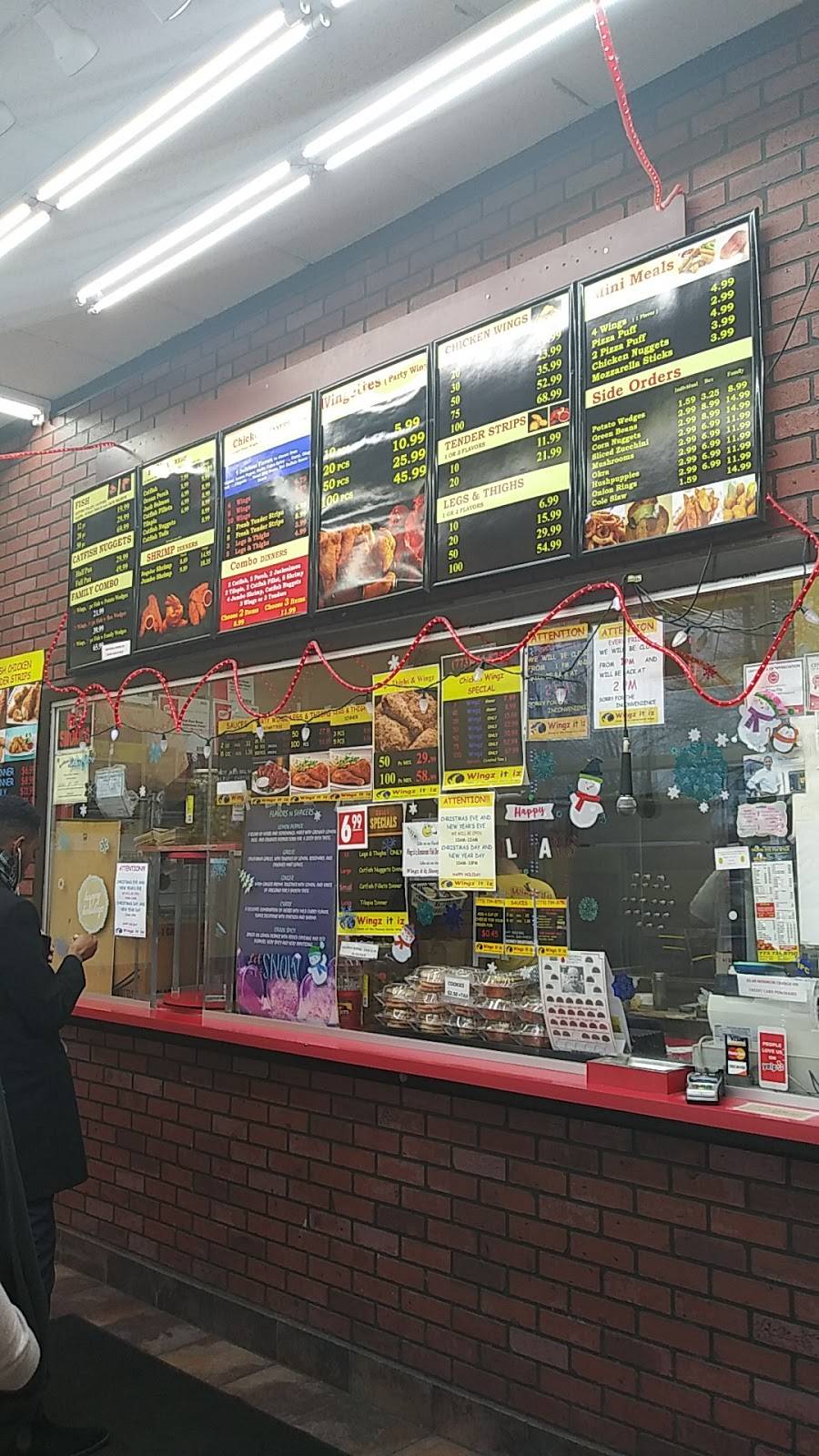 Wingz It Iz | meal takeaway | 9106 S Stony Island Ave, Chicago, IL 60617, USA | 7737348750 OR +1 773-734-8750