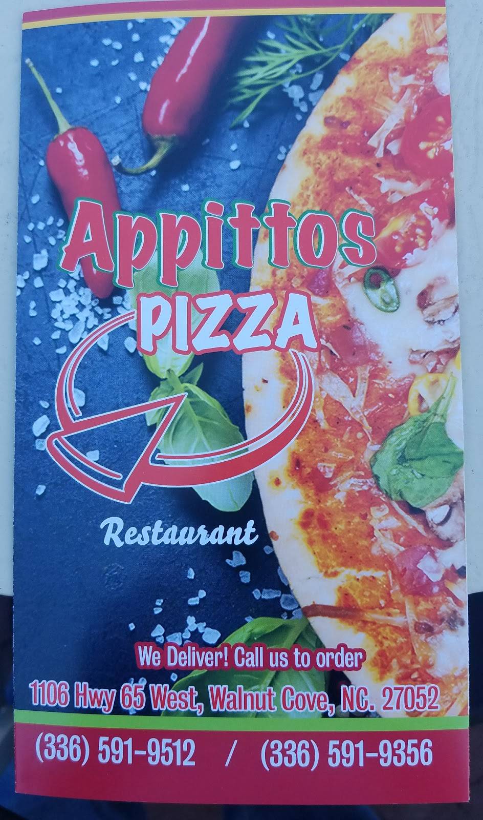 Appittos restaurant | restaurant | 1106 North Carolina Hwy 65 W, Walnut Cove, NC 27052, USA | 3365919356 OR +1 336-591-9356