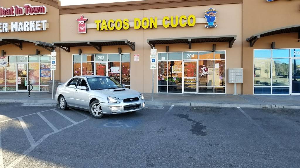 Tacos Don Cuco (Edgemere) | restaurant | 12430 Edgemere Blvd #204, El Paso, TX 79938, USA | 9159216333 OR +1 915-921-6333