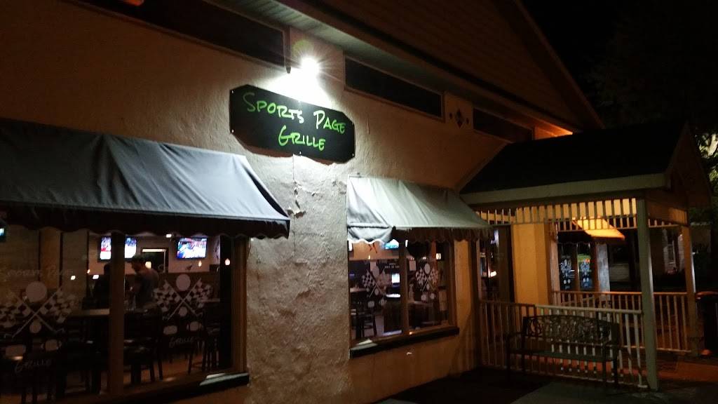Sports Page Bar & Grill | restaurant | 504 England St, Ashland, VA 23005, USA | 8044966700 OR +1 804-496-6700