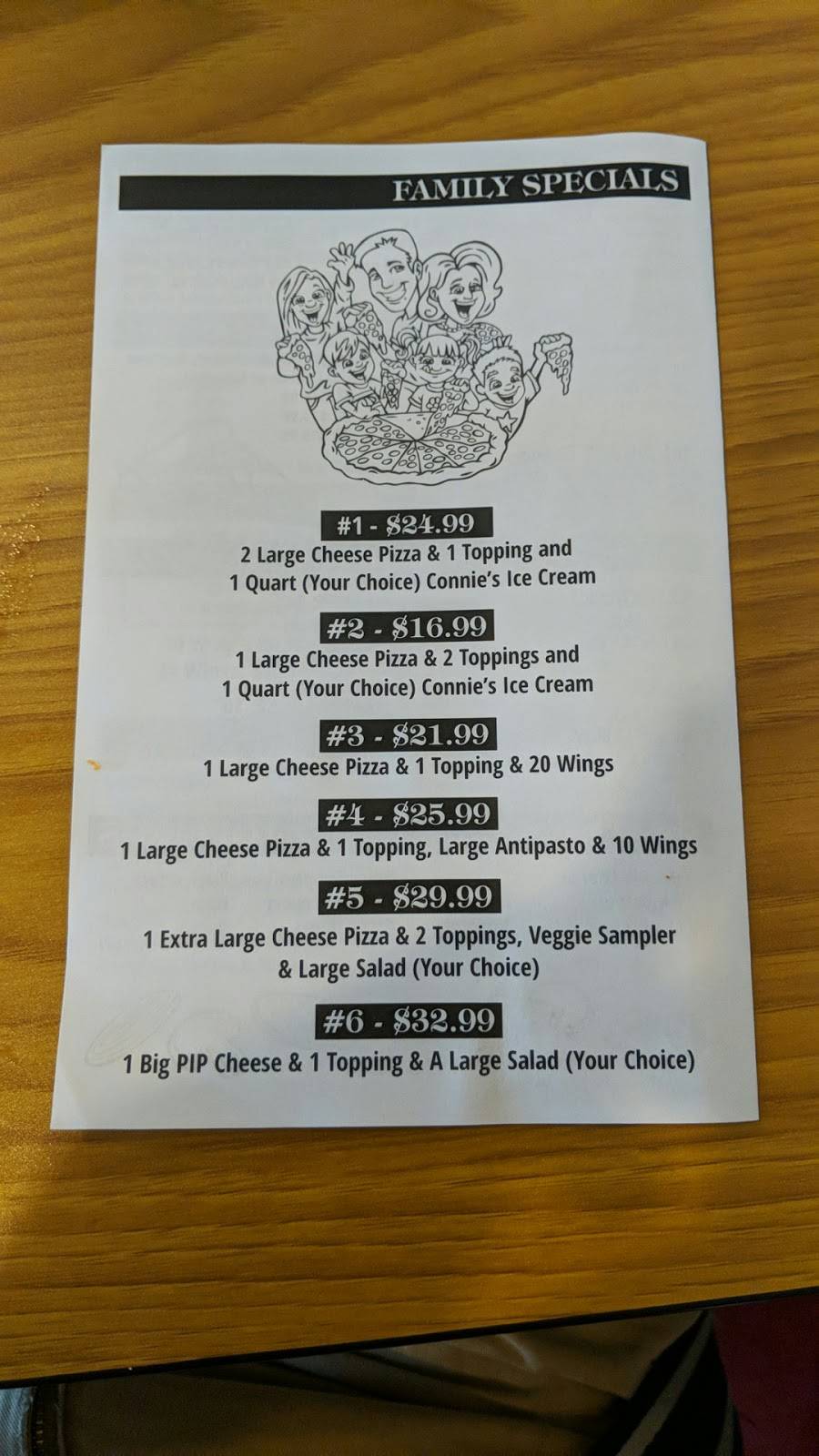 Presque Isle Pizza Restaurant / Connies Ice Cream | meal takeaway | 3150 W 32nd St, Erie, PA 16506, USA | 8148381008 OR +1 814-838-1008