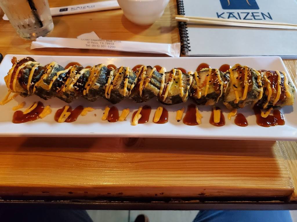 Kaizen Sushi | restaurant | 12380 Edgemere Blvd #106, El Paso, TX 79938, USA | 9153011200 OR +1 915-301-1200