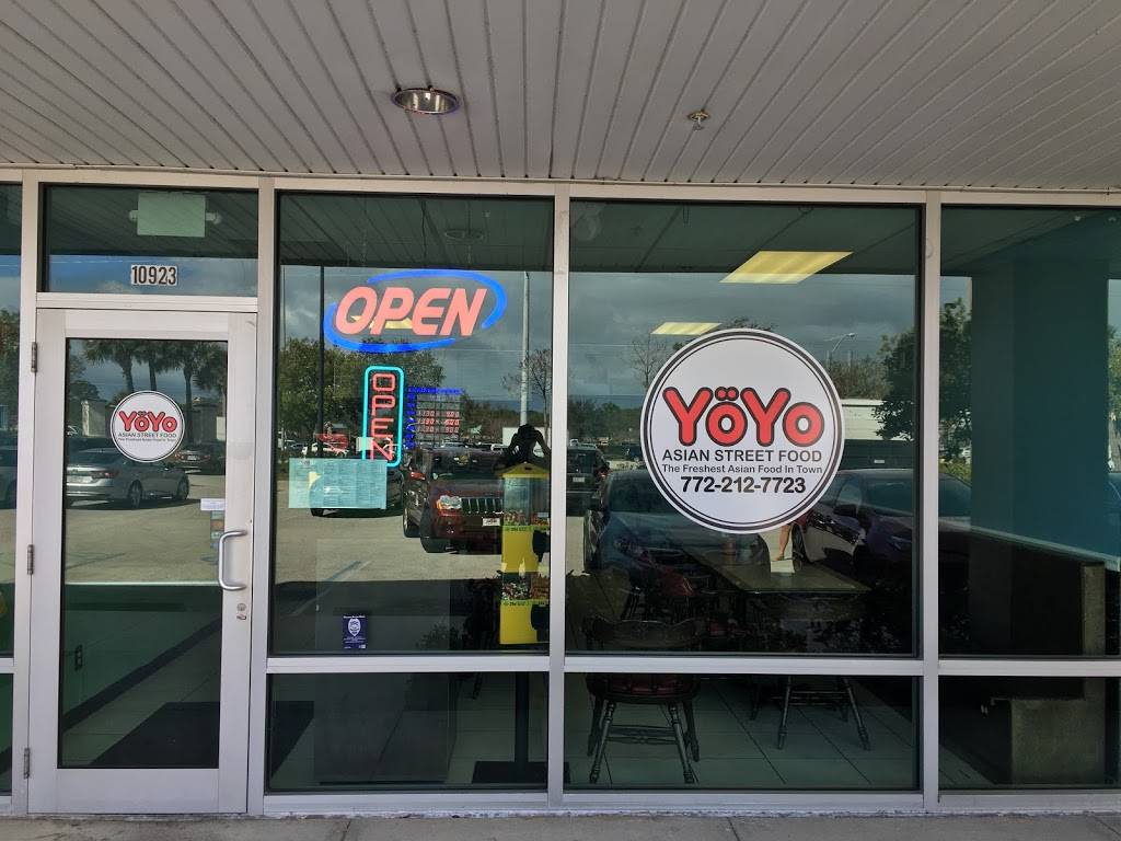 YoYo Asian Street Food | restaurant | 10923 S, US-1, Port St. Lucie, FL 34952, USA | 7722127723 OR +1 772-212-7723
