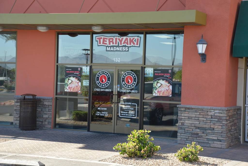 Teriyaki Madness | restaurant | 725 W Craig Rd #132, North Las Vegas, NV 89032, USA | 7023418623 OR +1 702-341-8623