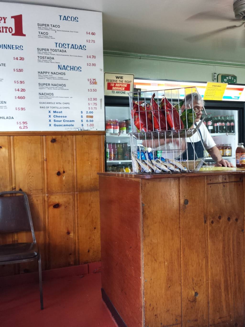 Happy Burrito | restaurant | 1616 Webster St, Oakland, CA 94612, USA | 5107639174 OR +1 510-763-9174