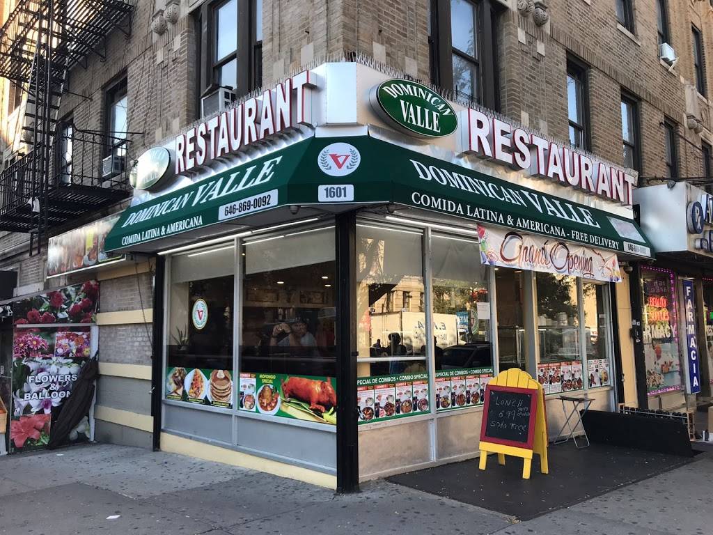 Dominican Valle | restaurant | 1601 St Nicholas Ave, New York, NY 10040, USA | 6468690092 OR +1 646-869-0092